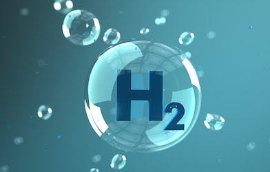Ein H2-Molekül