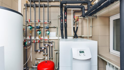 Heizungsanlage im Keller